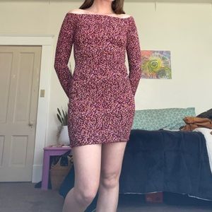 Tight winter party dress